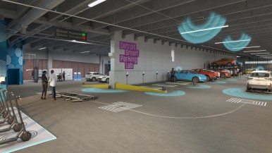 Detroit Smart Parking Lab opens in September for real-world automated and EV cha ...
