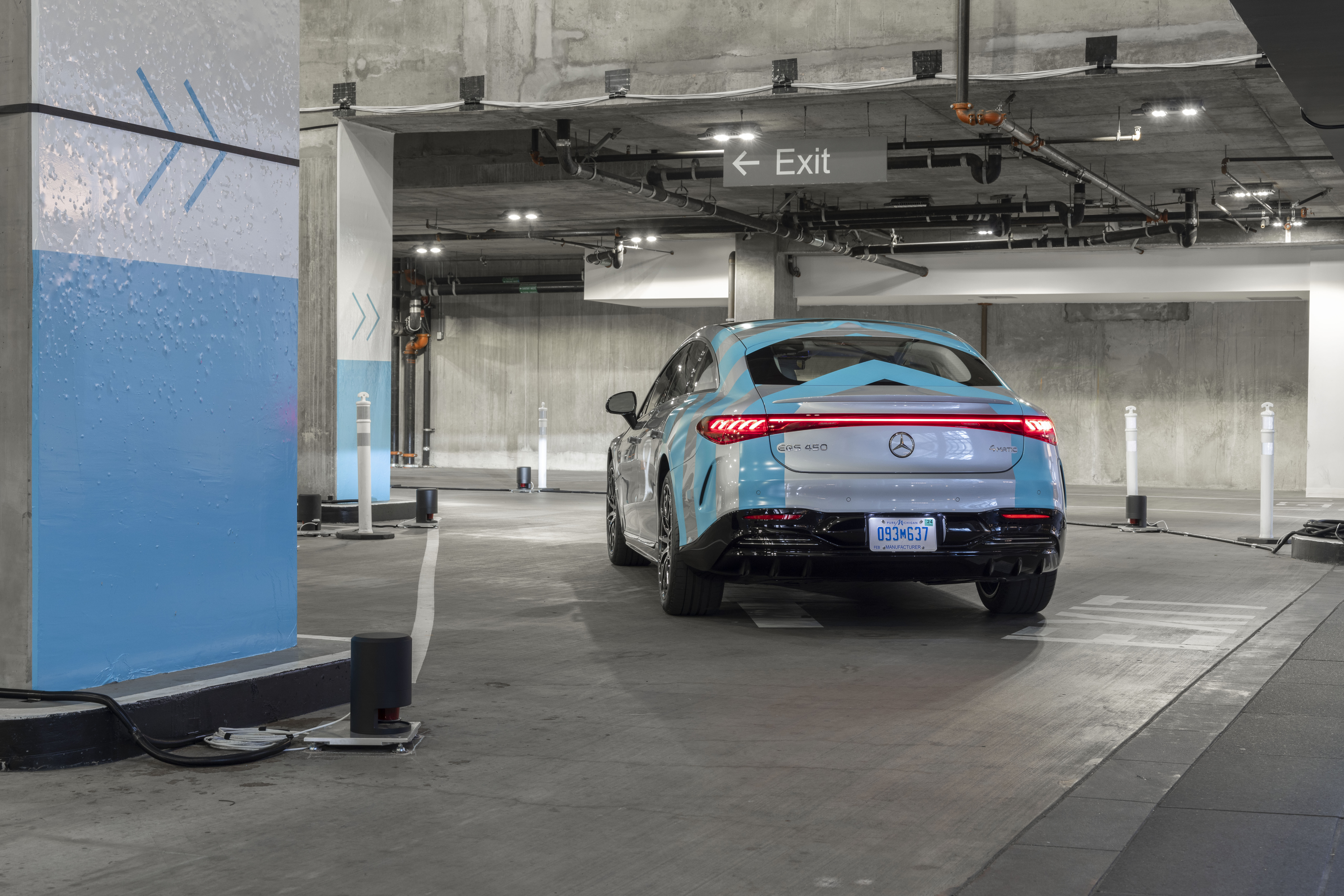 Bosch and Mercedes-Benz showcase automated valet parking at InterContinental Los Angeles Downtown hotel 