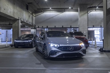Bosch and Mercedes-Benz showcase automated valet parking at InterContinental Los ...